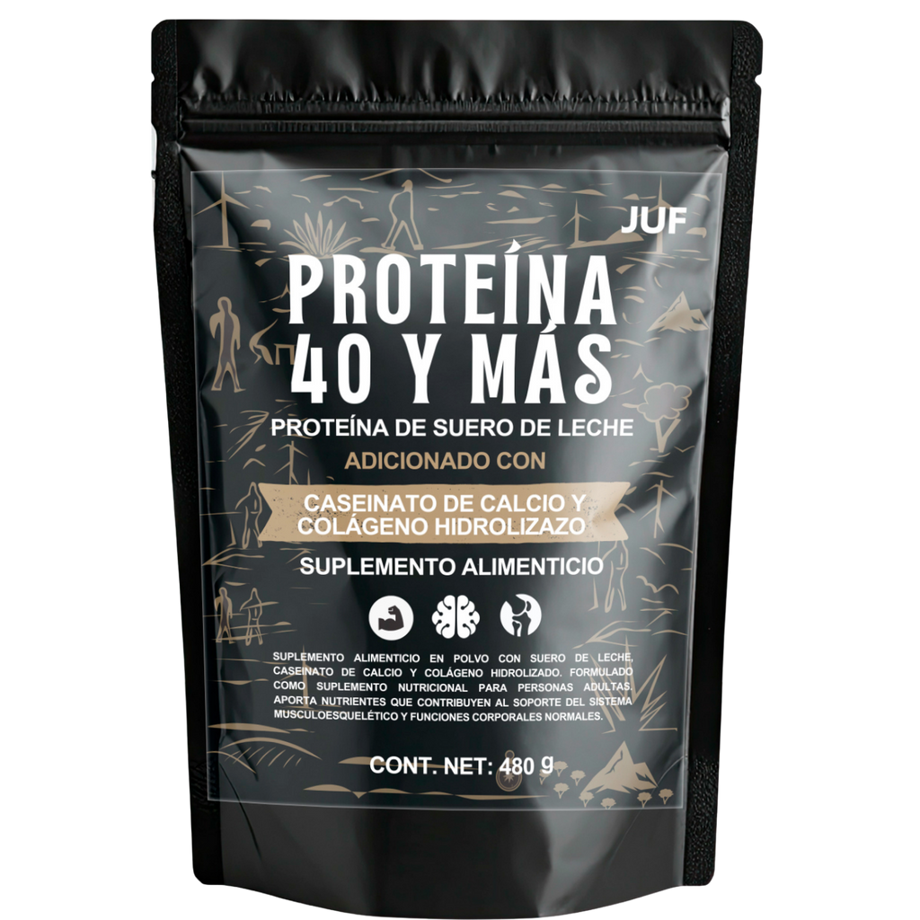 PROTEÍNA 40 Y MÁS 480 gr.