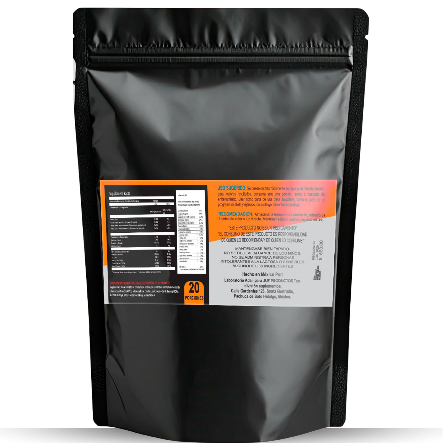 WHEY PROTEIN 480 gr.