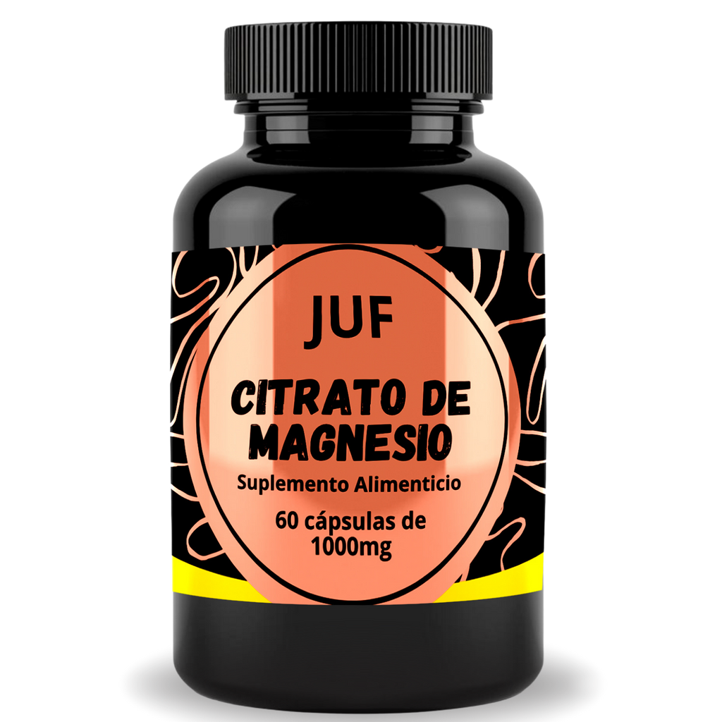 CITRATO DE MAGNESIO 60 cápsulas de 1000 mg c/u