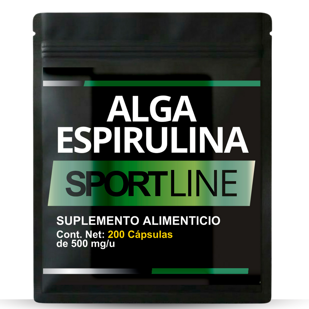 ALGA ESPIRULINA 200 CÁPSULAS