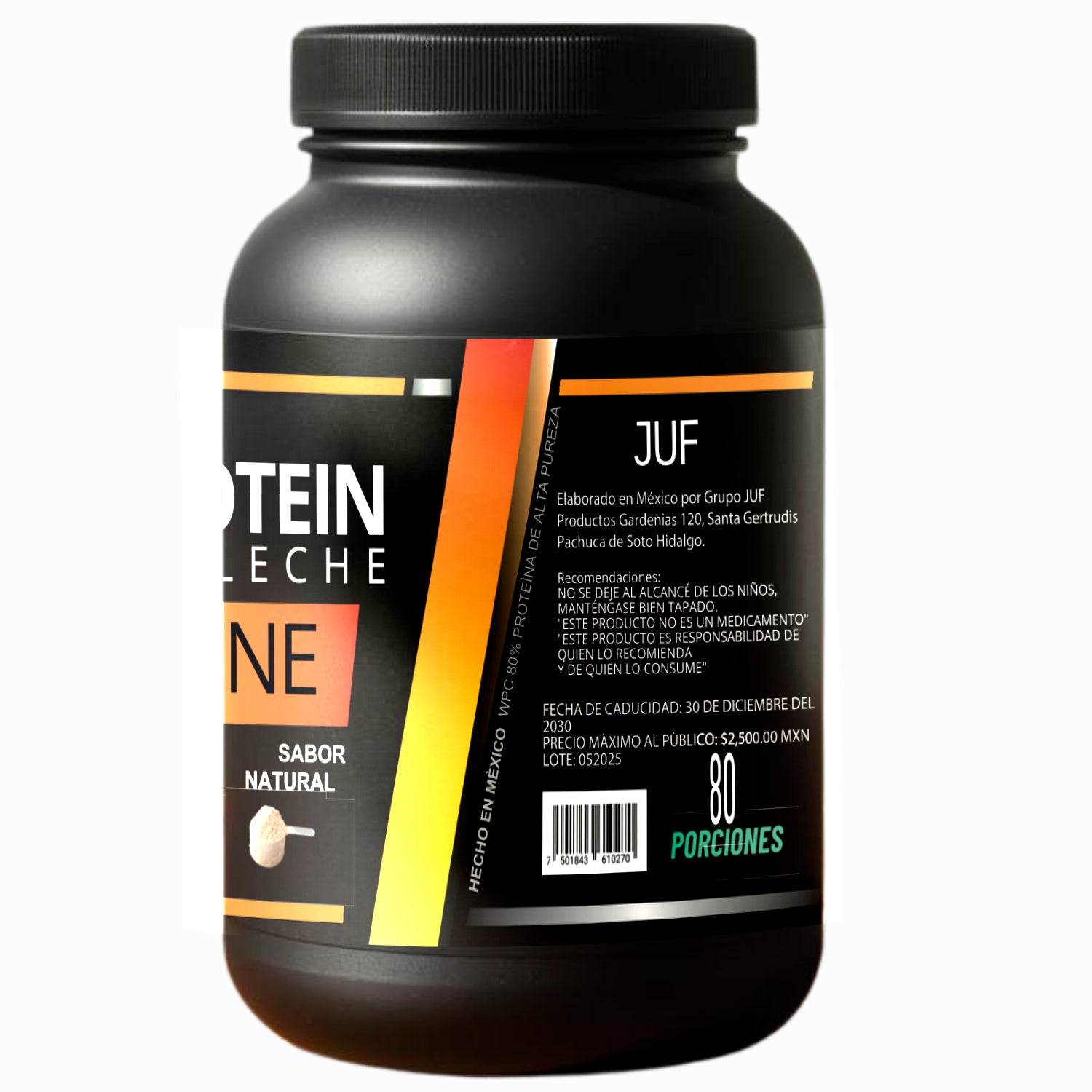 WHEY PROTEIN WPI 80% 1800 g