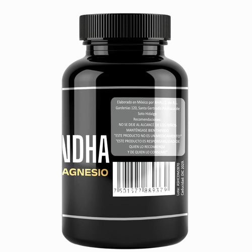 ASHWAGANDHA MÁS CITRATO DE MAGNESIO PREMIUM 60 Cápsulas