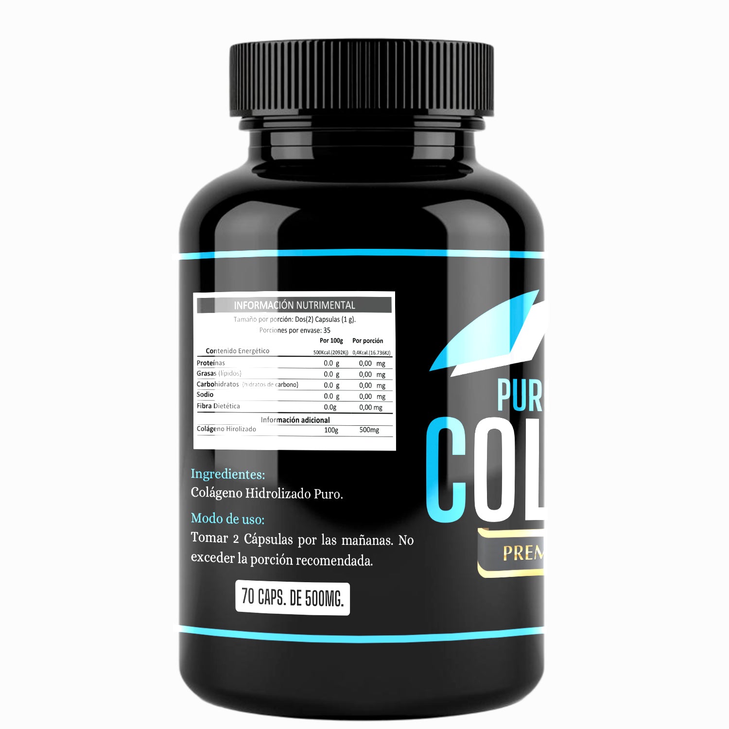 COLÁGENO HIDROLIZADO PREMIUM 70 cápsulas