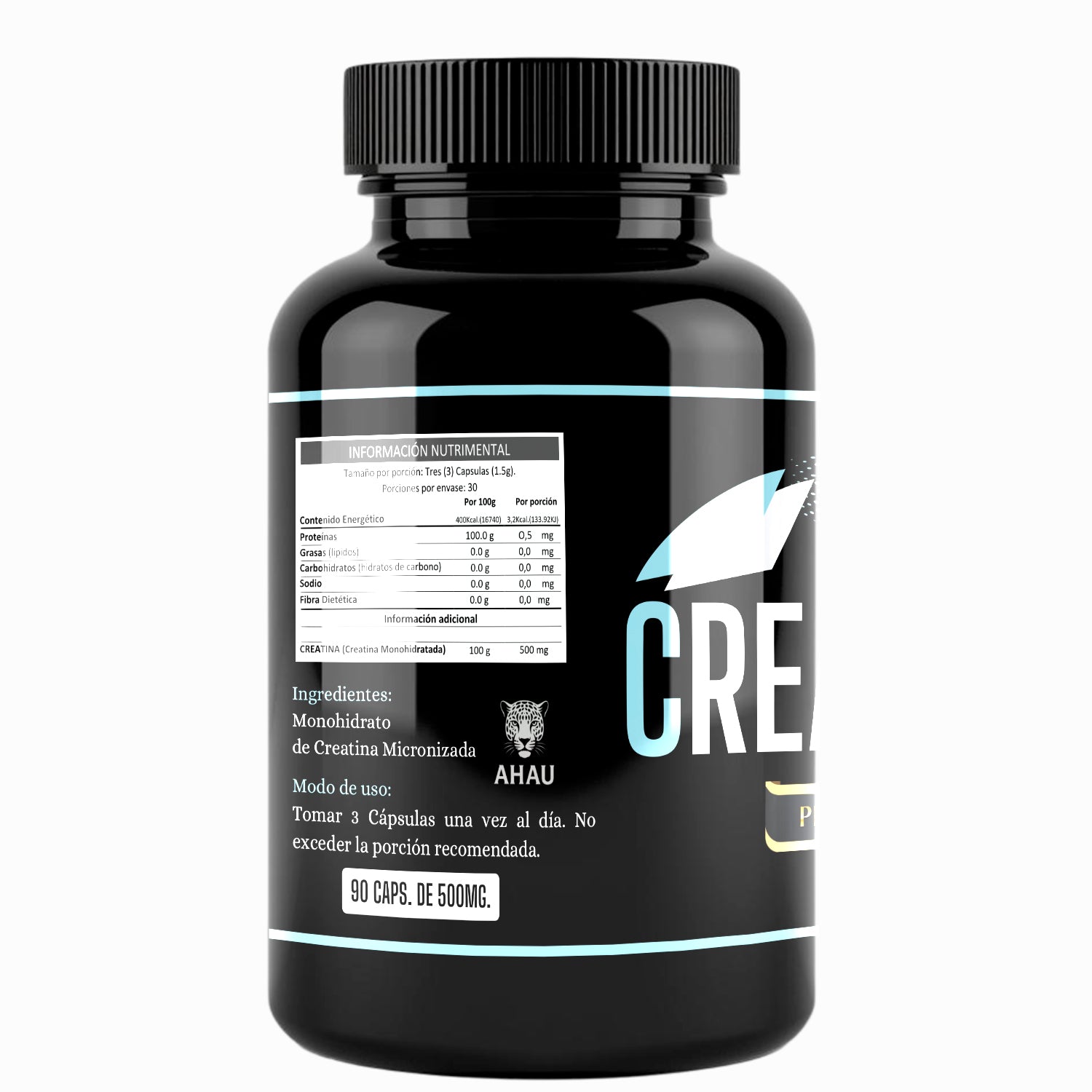CREATINA MICRONIZADA PREMIUM 90 cápsulas